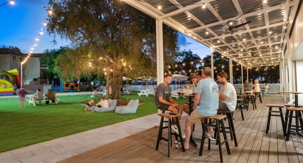 Bribie Island Hotel Beer Garden